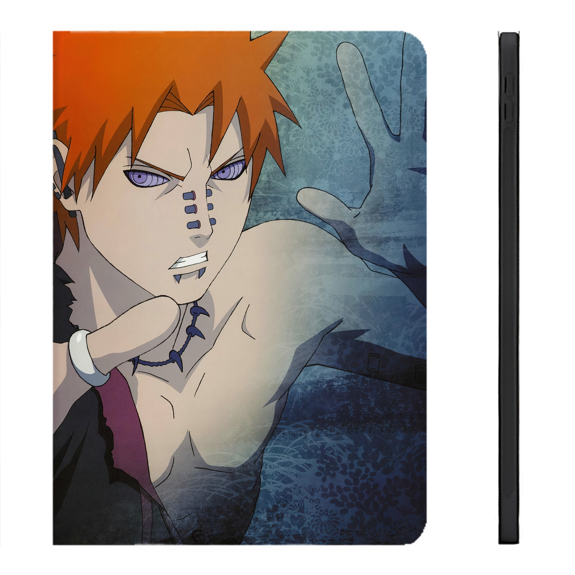 （画像用） NARUTO -ナルト- NARUTO -ナルト- 疾風伝 IPadケース ペンホルダー付き ブックスタイルデザイン